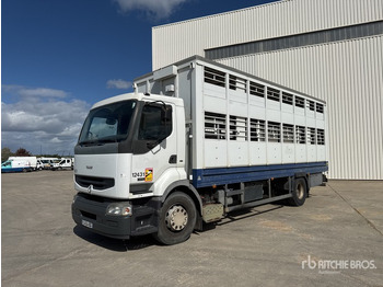 Állatszállító teherautó RENAULT Premium 370