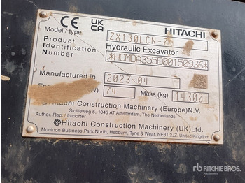 Lánctalpas kotró HITACHI ZX130LCN-7