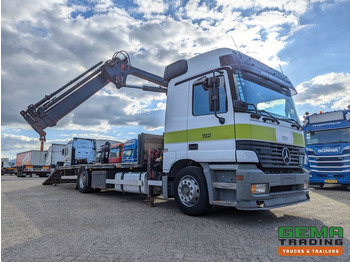 Platós teherautó, Darus autó Mercedes-Benz Actros 1831 Sleepcab Euro2 MKG HLK80 3360KG - Air Suspension - Loading Ramp  (V796): 2 kép.