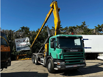 Cserefelépítményes teherautó SCANIA P114