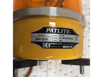 Új Lámpá/ Világítás - Anyagmozgató gép Warning light from Patlite: 4 kép.