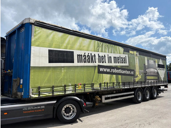 Ponyvás félpótkocsi VAN HOOL