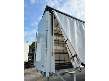 Ponyvás felépítmény Kögel BDF-System, 7.450 mm lang, Hubdach, Eckhöhe: 2.920 mm,: 2 kép.