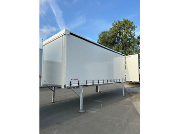 Ponyvás felépítmény Kögel BDF-System, 7.450 mm lang, Hubdach, Eckhöhe: 2.920 mm,: 5 kép.