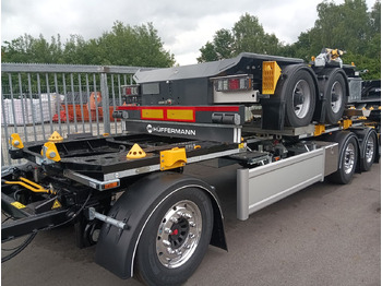 Multiliftes/ Konténerszállító pótkocsi HÜFFERMANN