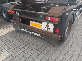 Multiliftes/ Konténerszállító pótkocsi MÜLLER MITTELTAL