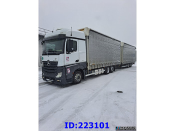 Ponyvás teherautó MERCEDES-BENZ Actros 2542