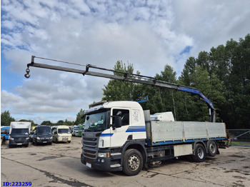 Platós teherautó SCANIA P 450