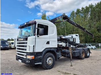 Billenőplatós teherautó SCANIA R124