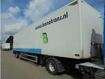Félpótkocsi dobozos HTF HZCT 32 + 2 AXLE + AMA LIFT: 3 kép.