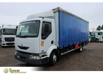 Ponyvás teherautó RENAULT Midlum 220