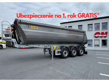 Félpótkocsi billenőplatós ZASŁAW