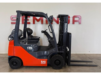 Gázüzemű targonca Toyota 10989 - 02-8FGF15: 2 kép. Gázüzemű targonca Toyota 10989 - 02-8FGF15: 2 kép.