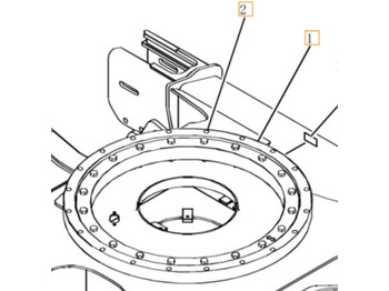 Elforduló gyűrű CASE
