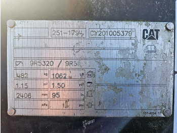 Rakodókanál CATERPILLAR