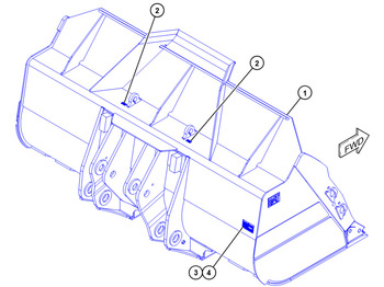 Rakodókanál CATERPILLAR