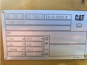 Rakodókanál CATERPILLAR