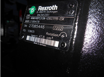 Hidraulikus motor - Építőipari gépek New Holland 84345391: 5 kép.