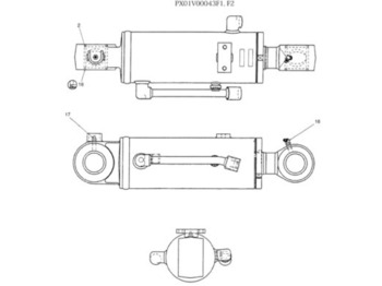 Hidraulikus henger NEW HOLLAND