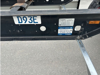 Új Pótkocsi cserefelépítményes Krone 2 Achswechselfahrgestell, Typ: MAXI AZW 18 eL3B7: 3 kép.
