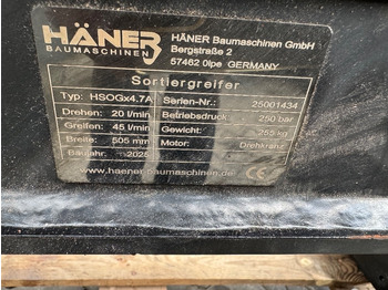 Polip kanál - Építőipari gépek Haner HMZG x4 .7A: 4 kép.