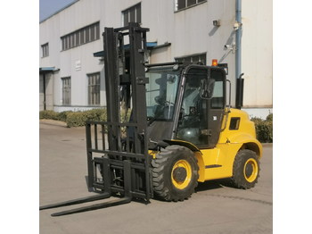 Új Terepjáró képességű targoncá QINGDAO PROMISING 3T 4WD Rough Terrain Forklift CPCD30: 4 kép.