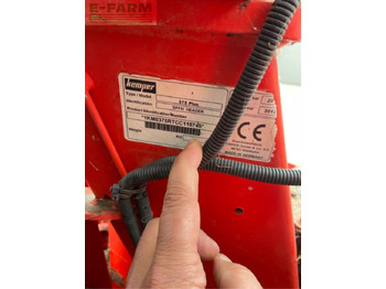 Takarmánybetakarító gép Kemper 375 plus: 4 kép.