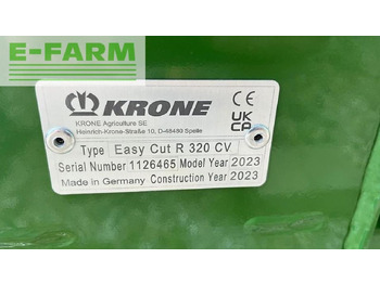Fűkasza Krone easycut r 320 cv: 5 kép.