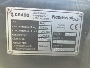 Talajművelő gep Craco PlanierProfi 2650: 3 kép.