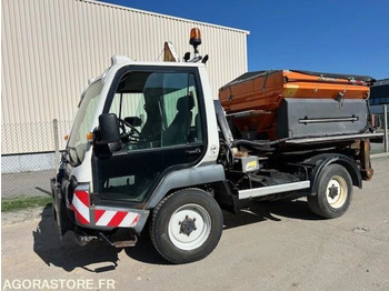 Hóeltakarító gép, Horgos rakodó teherautó LINDNER UNITRAC 102C AMPLIROLL + LAME + SALEUSE 2008 5050 HEURES: 2 kép.
