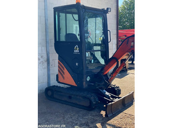 Kotrógép MINI-PELLE SUR CHENILLE CAOUTCHOUC HITACHI ZX17U-2  15CV 1.9T AVEC 3 GODETS: 4 kép.