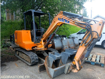 Minikotró Mini Pelle 2t500 Hanix H26P 4550 Heures: 4 kép.