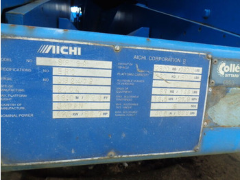 Teleszkópos emelő Aichi SR18A: 5 kép.