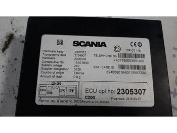 ECU - Teherautó Scania RTC control unit: 5 kép.