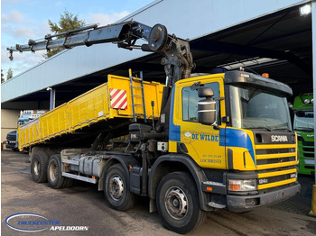 Billenőplatós teherautó SCANIA P124