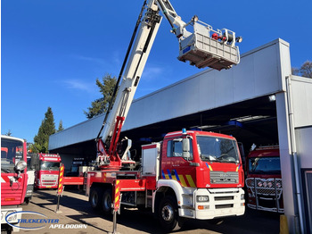 Teherautó MAN TGA 26.350 Magirus ALP 320L = 32 meter, Waterpump, 6x4, Steel springs: 2 kép.