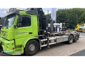 Horgos rakodó teherautó, Darus autó Volvo FM 410 EEV 6X2 Palfinger Epsilon Q170Z: 2 kép.