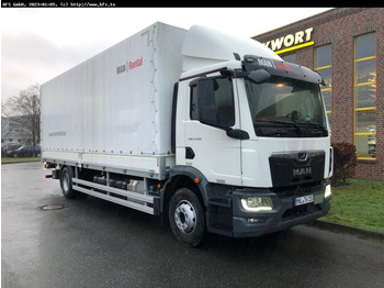 Ponyvás teherautó MAN TGM 15.290