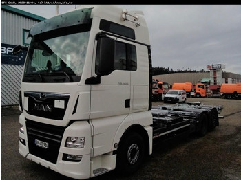 Cserefelépítményes teherautó MAN TGX 26.510
