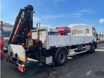 Platós teherautó, Darus autó Iveco Stralis 310 PALFINGER PK14002 - MOTOR DEFECT: 4 kép.