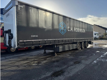 Ponyvás félpótkocsi KÖGEL S24-1