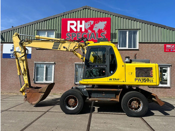 Gumikerekes kotró KOMATSU PW150