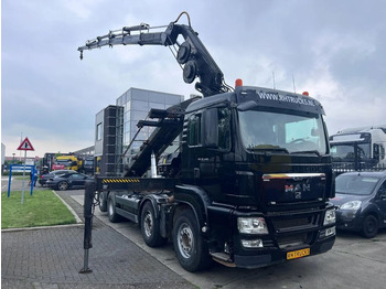 Horgos rakodó teherautó MAN TGS 35.440 8X2-4 + HIAB 220C-5 REMOTE + CABLE LI: 3 kép.