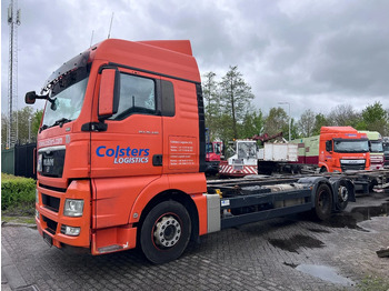 Cserefelépítményes teherautó MAN TGX 26.440