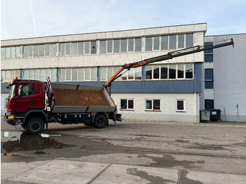 Scania G370 4X4 EURO 6 + 3-SIDE TIPPER + PALFINGER PK9002 + REMOTE lízing Scania G370 4X4 EURO 6 + 3-SIDE TIPPER + PALFINGER PK9002 + REMOTE: 3 kép.