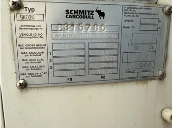 Félpótkocsi hűtős Schmitz Cargobull Schmitz Cargobull PRICES FROM €6950 TO €8950,- 40 X CARRIER 1850 MT D/E SAF AXELS: 2 kép.