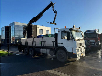Platós teherautó, Darus autó Volvo FM 12.340 6X2 - EURO 3 + PALFINGER PK15002 + LIF: 3 kép.