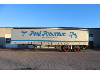 Félpótkocsi KEL-BERG 34 pl. Curtainsider/Planenauflieger/Gardintrailer: 5 kép.