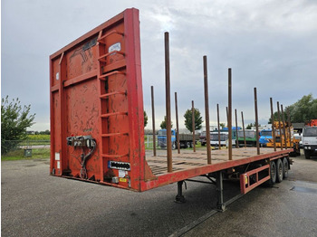 Platós félpótkocsi TRAX