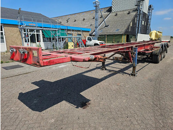 Platós félpótkocsi VAN HOOL